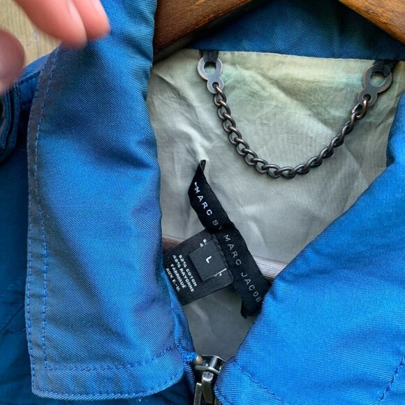 Marc Jacobs Jacket Multipocket Designer Coat Large - Picture 4 of 5